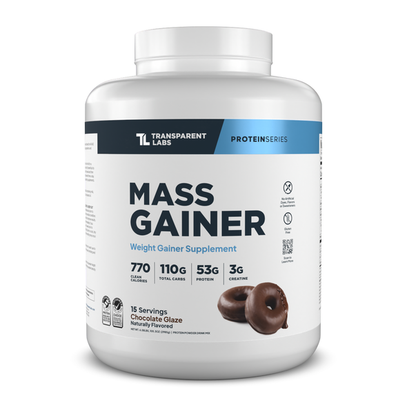Transparent Labs Mass Gainer  chocolate Glaze 15 servings