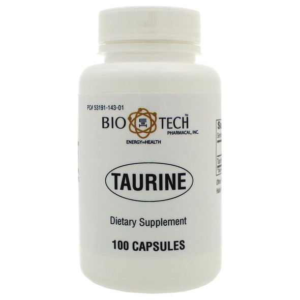 Taurine 100 Capsules - Bio-Tech