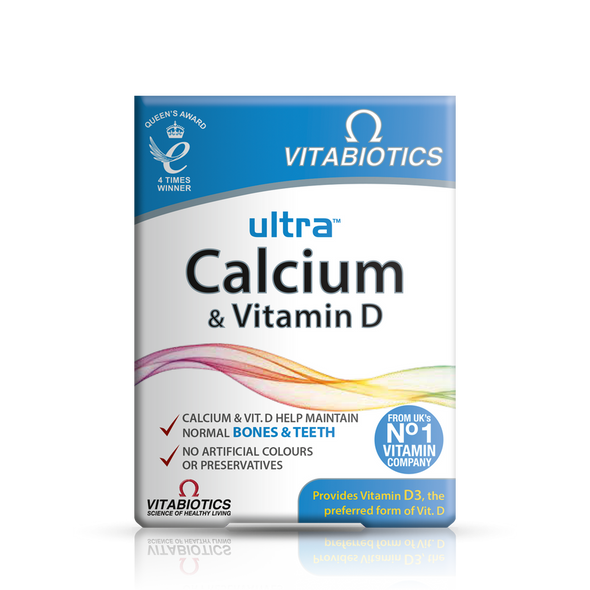 Viabiotics Ultra Calcium with Vitamin D 30 Tablets