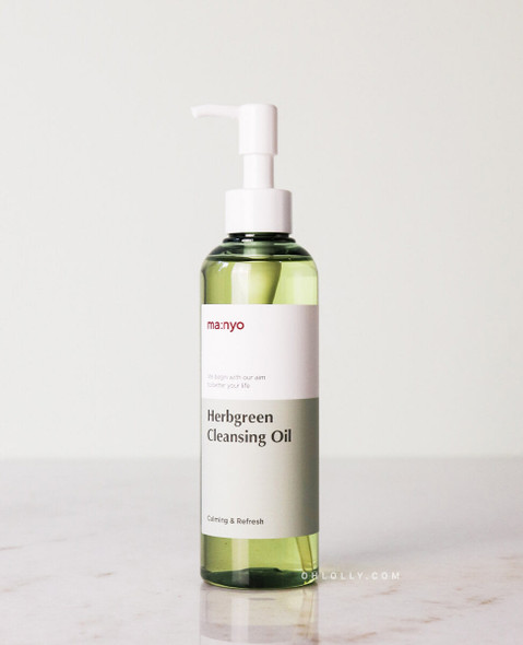 manyo Herbgreen Cleansing Oil