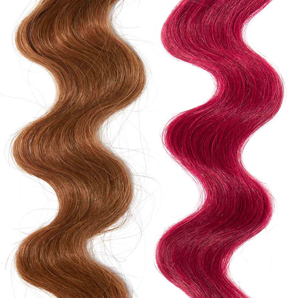 Pink for Brown Hair Healthy Color Duo