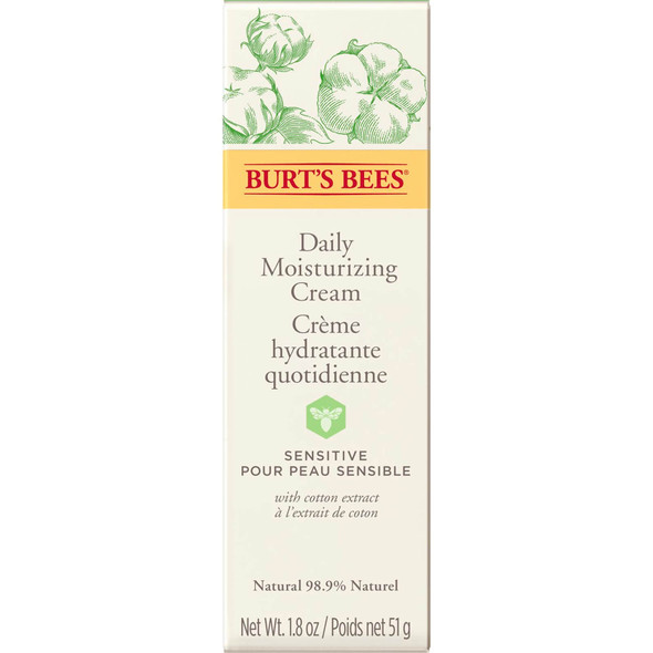 Burts Bees Daily Moisturizing Cream (Sensitive) 51g