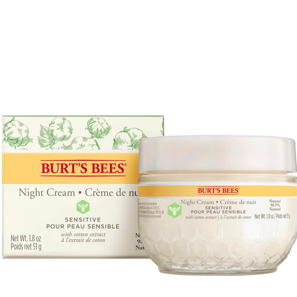 Burts Bees Sensitive Skin Night Cream 50g