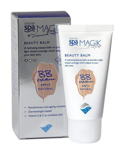 Dead Sea Spa Magik Beauty Balm BB Cream SPF15 Natural 50ml (Currently Unavailable)