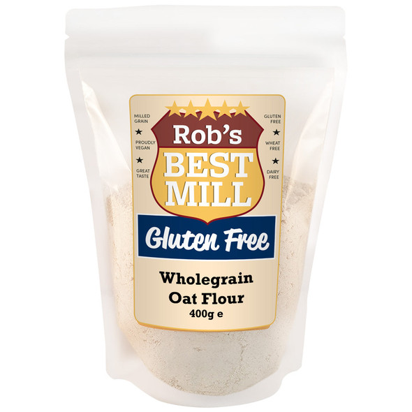 Rob's Best Mill Gluten Free Wholegrain Oat Flour 400g (Currently Unavailable)