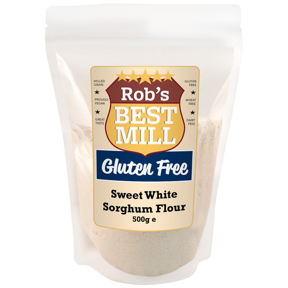Rob's Best Mill Gluten Free Sweet White Sorghum Flour 500g (Currently Unavailable)