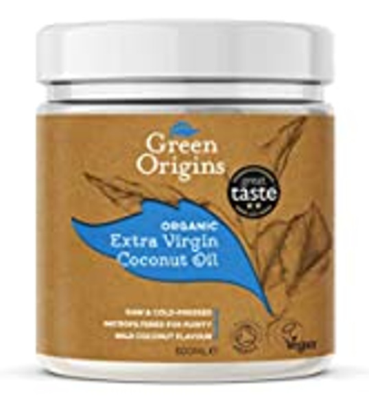 Green Origins Organic Extra Virgin Coconut Oil 500ml (Plastic)