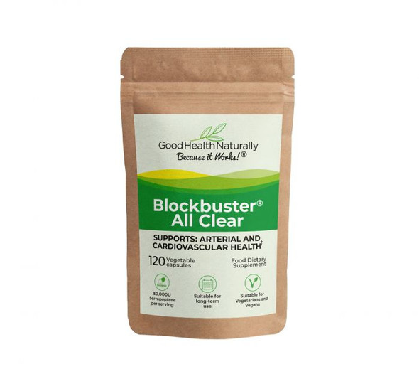 Good Health Naturally Blockbuster AllClear Refill Pouch 120's
