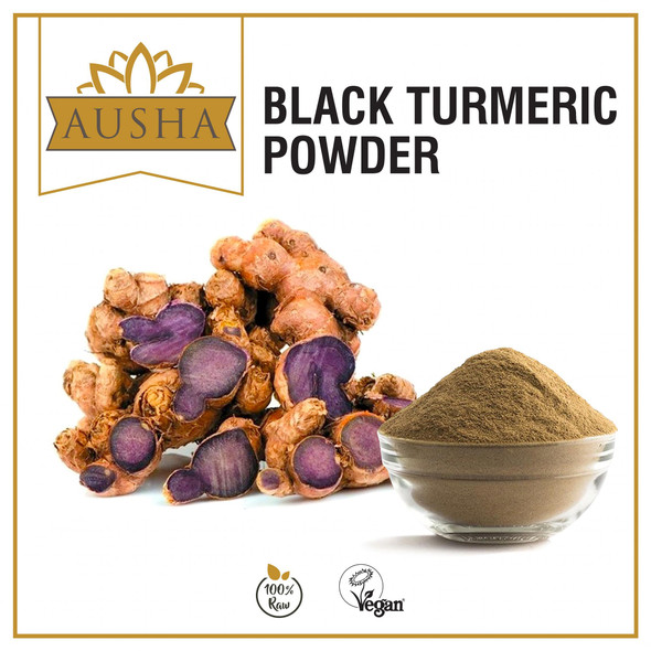 Ausha Black Turmeric Powder 100g