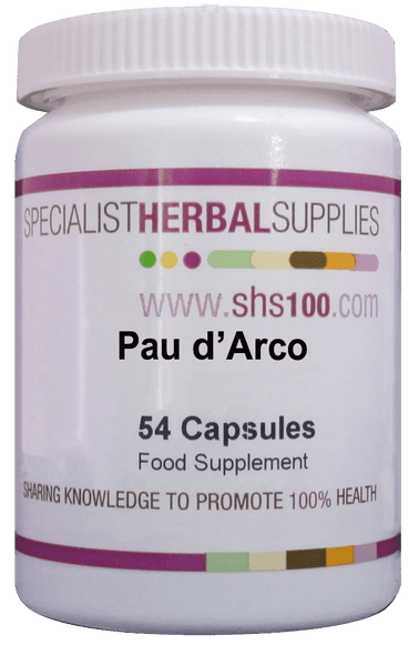 Specialist Herbal Supplies (SHS) Pau d'Arco Capsules