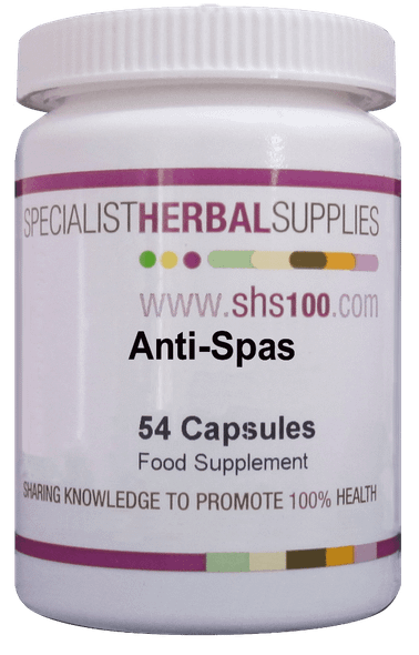 Specialist Herbal Supplies (SHS) Anti-Spas Capsules