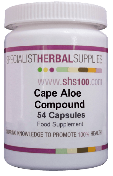 Specialist Herbal Supplies (SHS) Cape Aloe Compound Capsules