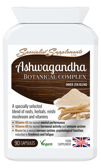 Specialist Supplements Ashwagandha Botanical Complex 90's