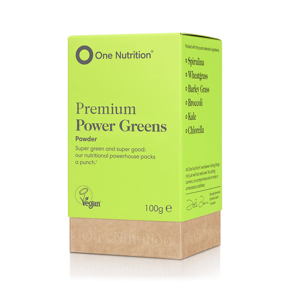 One Nutrition Premium Power Greens Powder 100g