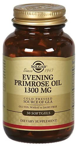 Solgar Evening Primrose Oil 1300 mg Softgels, 30 S Gels 1300 mg
