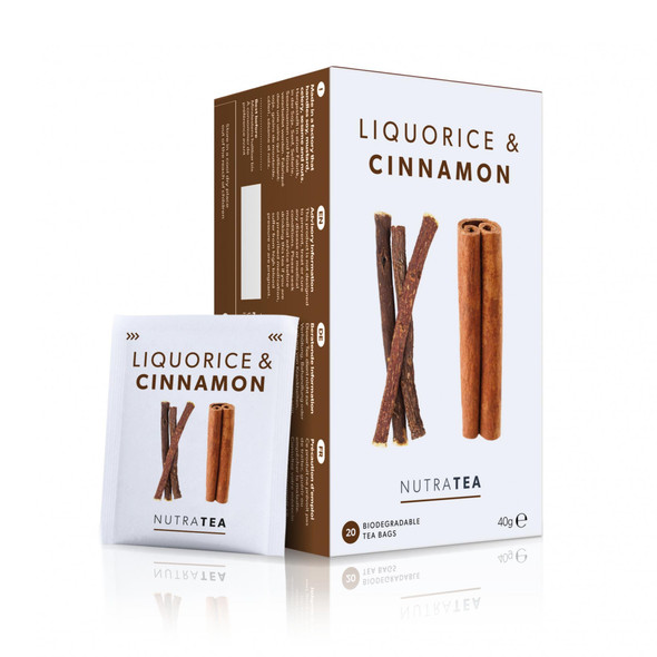 Nutratea Liquorice & Cinnamon Tea Bags 20's