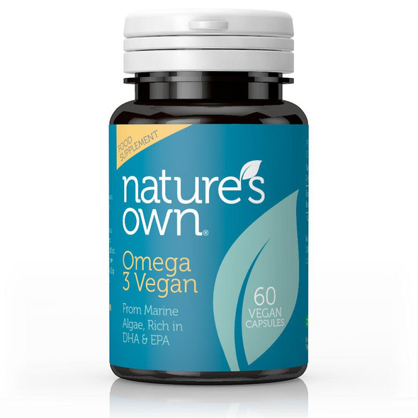 Natures Own Omega 3 Vegan 60 Capsule