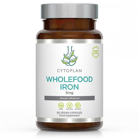 Cytoplan Wholefood Iron 5Mg 60'S