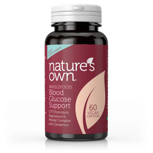 Nature's Own Wholefood Blood Glucose Support 60'S