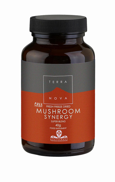 Terranova Mushroom Synergy Super-Blend Powder 40g