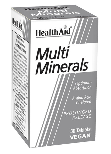 Health Aid Multi Minerals Prolonged Release 30'S