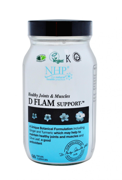 Natural Health Practice (NHP) D Flam Support 60's