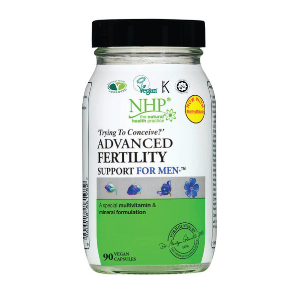 Natural Health Practice (Nhp) Advanced Fertility Support For Men 90'S