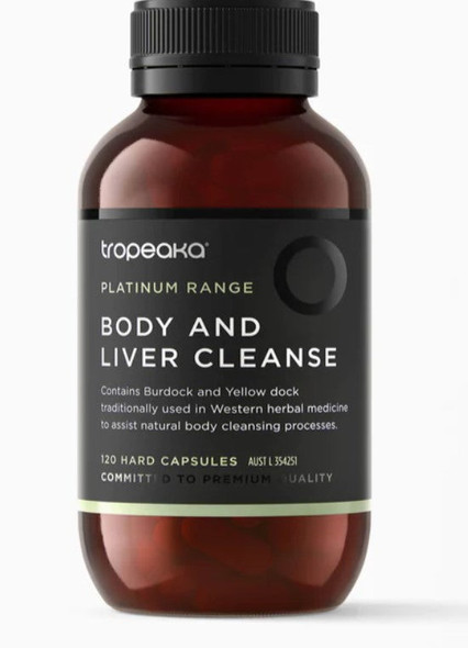 Tropeaka Body And Liver Cleanse 120's