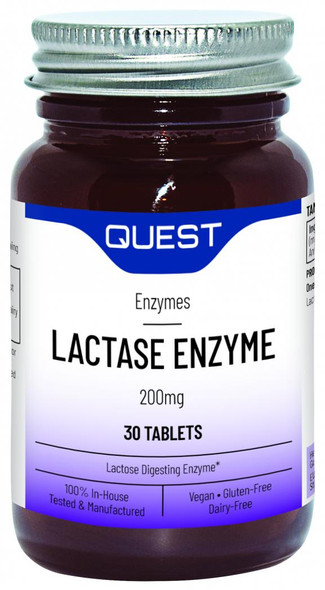 Quest Vitamins Lactase Enzyme 200mg
