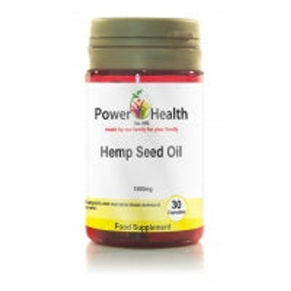 Power Health Hemp Seed Oil 1000mg + Vitamin E 10mg 30's