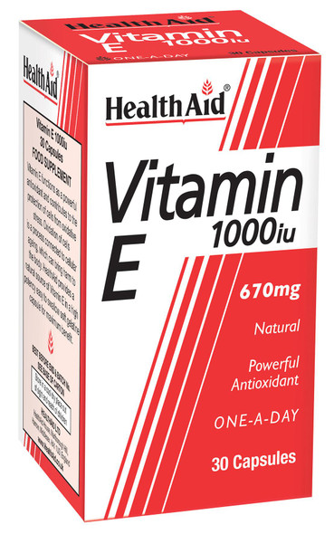 Health Aid Vitamin E 1000iu