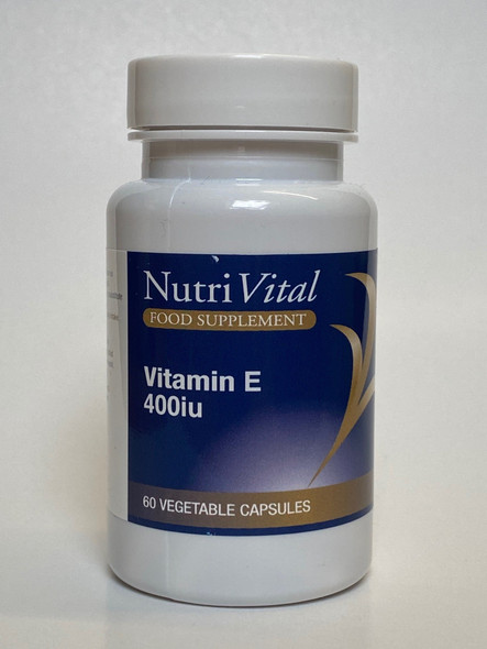 Nutrivital Vitamin E 400iu 60's