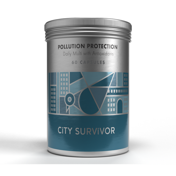 City Survivor Pollution Protection Daily Multi With Antioxidants 60'S