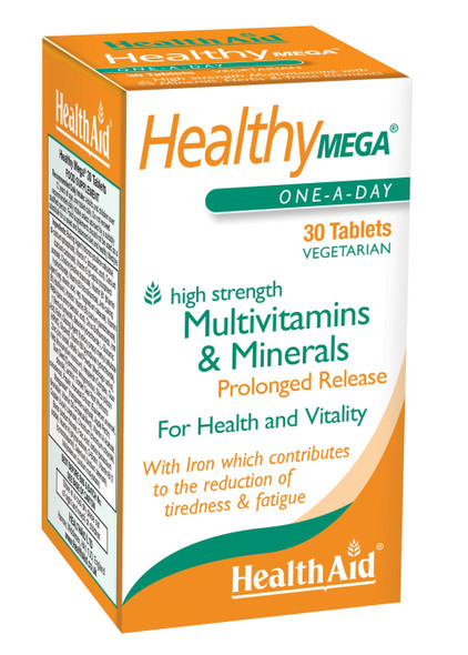 Health Aid Healthy Mega Multi Vitamin & Minerals Prolonged Release