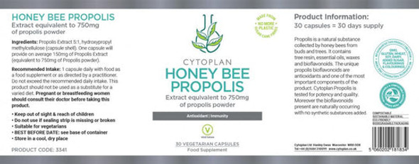 Cytoplan Honey Bee Propolis 30'S