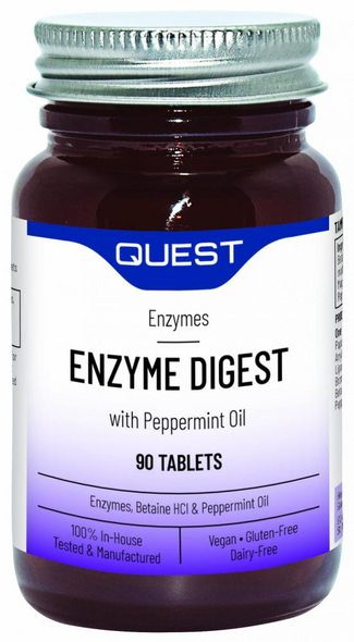 Quest Vitamins Enzyme Digest With Peppermint Oil