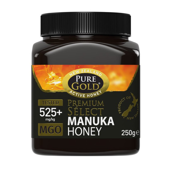 Pure Gold Manuka Honey 525+ MGO 250g