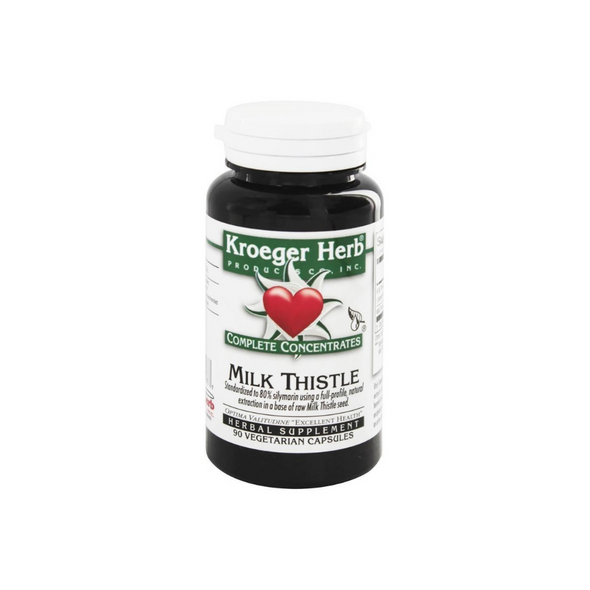 Milk Thistle Complete Concentrate 90 Vegetarian Capsules by Kroeger Herb Products