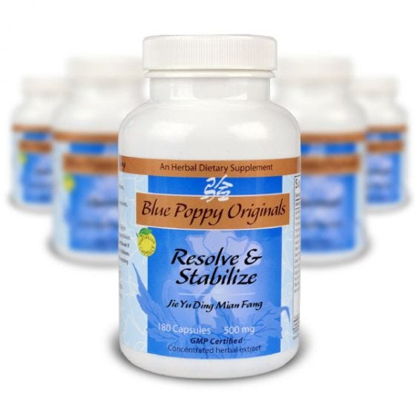 Resolve And Stabilize 180 Capsules By Blue Poppy