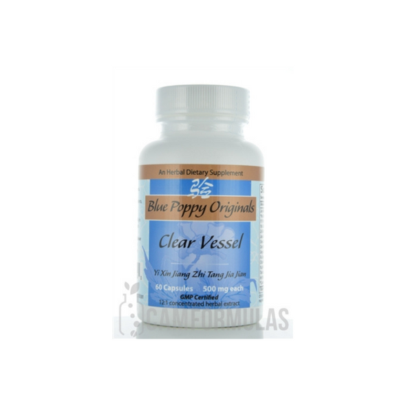 Clear Vessel 60 Capsules By Blue Poppy Originals