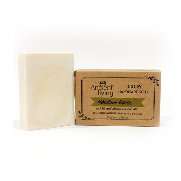 Ancient Living Multani Mitti Luxury Handmade Soap - 100 gm