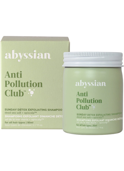 Abyssian Sunday Detox Exfoliating Shampoo Travel