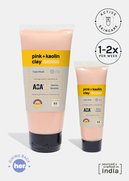 AOA Skin Pink + Kaolin Clay Face Mask