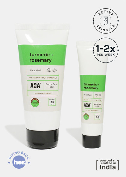 AOA Skin Turmeric + Rosemary Face Mask