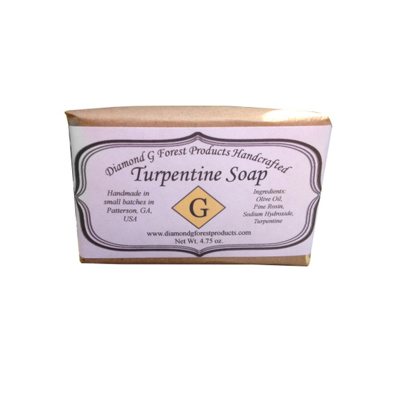 Handcrafted Turpentine Soap (4.5oz approx)