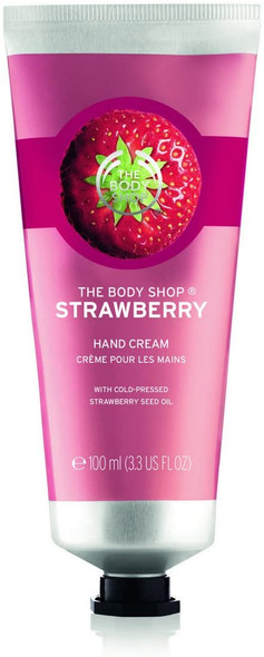 The Body Shop Strawberry Hand Cream 100ml - NEW BIGGER SIZE