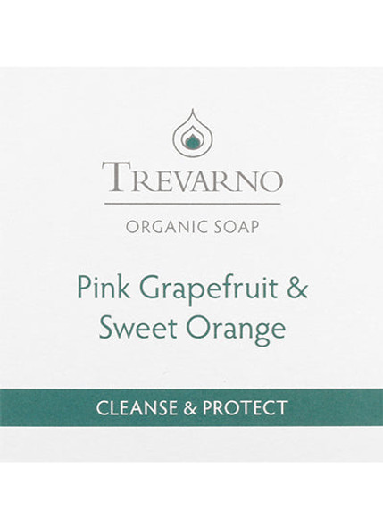 Trevarno Organic Pink Grapefruit and Sweet Orange Soap