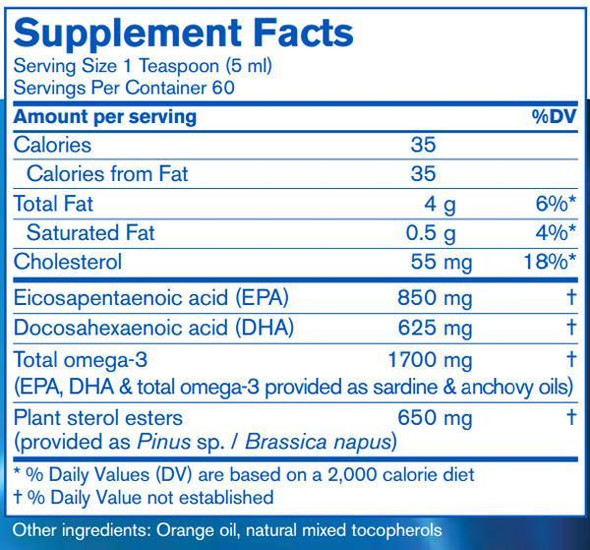 Pharmax Finest Pure Fish Oil with Plant Sterols