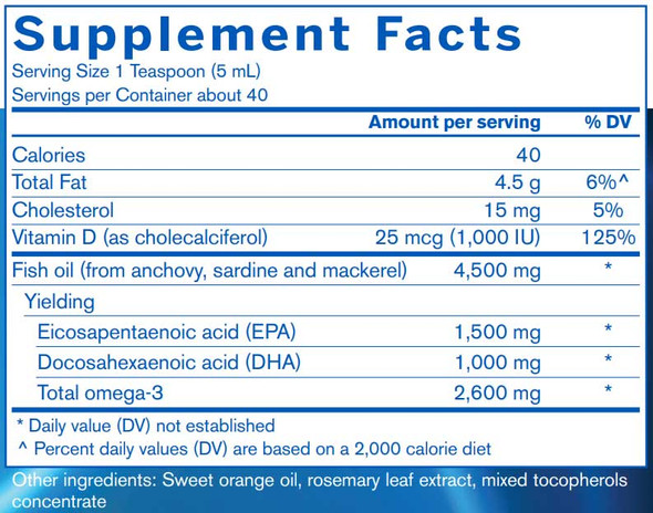 Pharmax Finest Pure Fish Oil Ultra + D