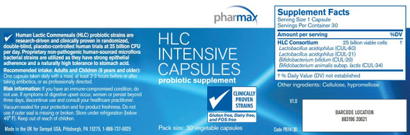 Pharmax HLC Intensive